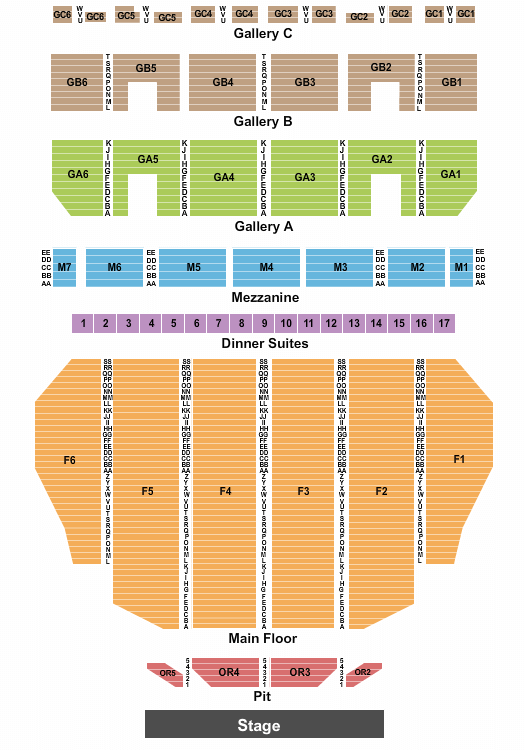 Fox Theatre Annie Seating Chart