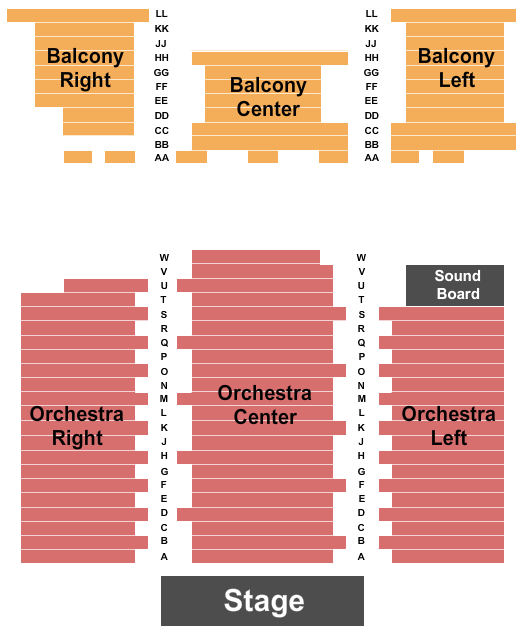 Historic Holmes Theater Annie Seating Chart